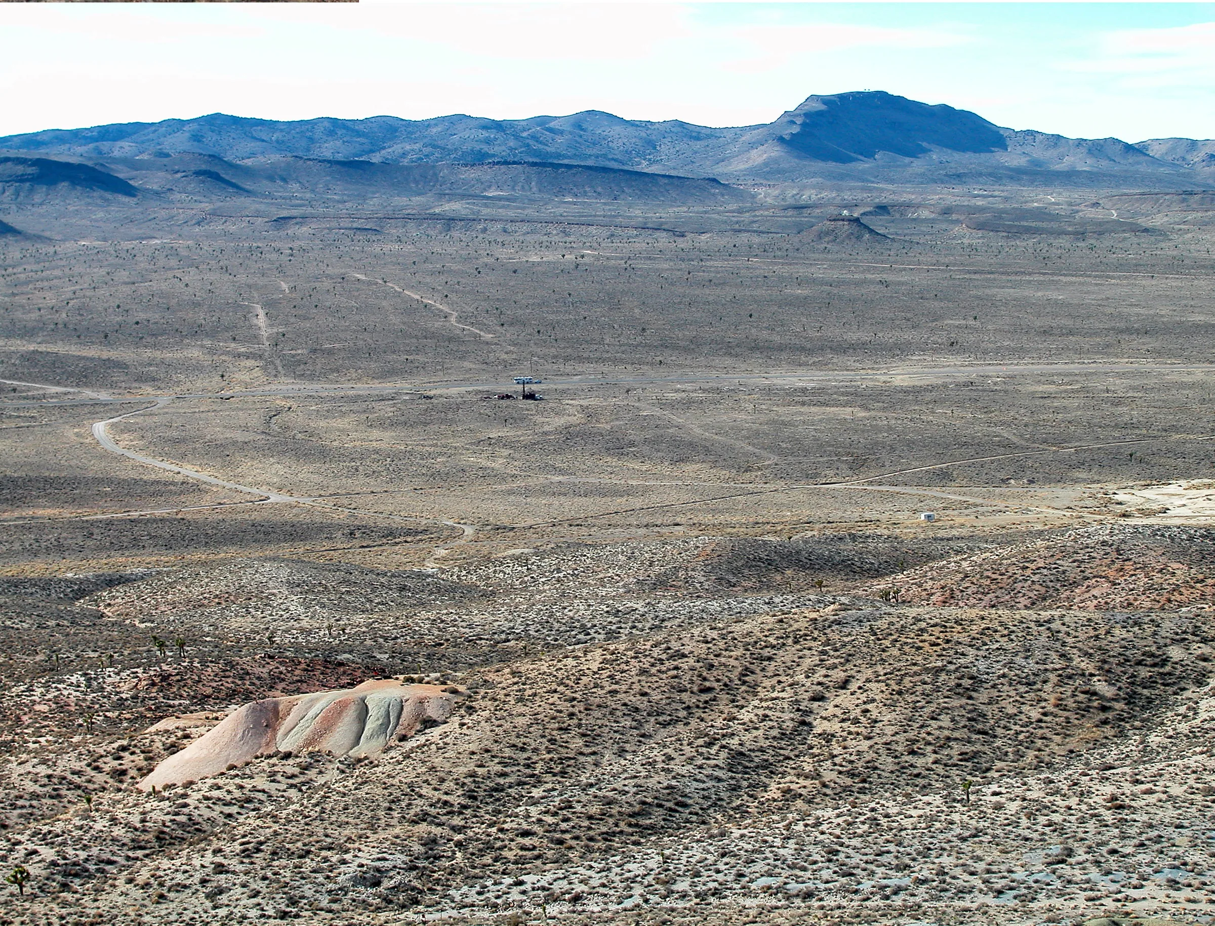 Field view of the Goldfield district, Nevada